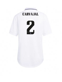 Real Madrid Daniel Carvajal #2 Heimtrikot für Frauen 2022-23 Kurzarm